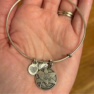 Alex & Ani silver Grandmother bracelet